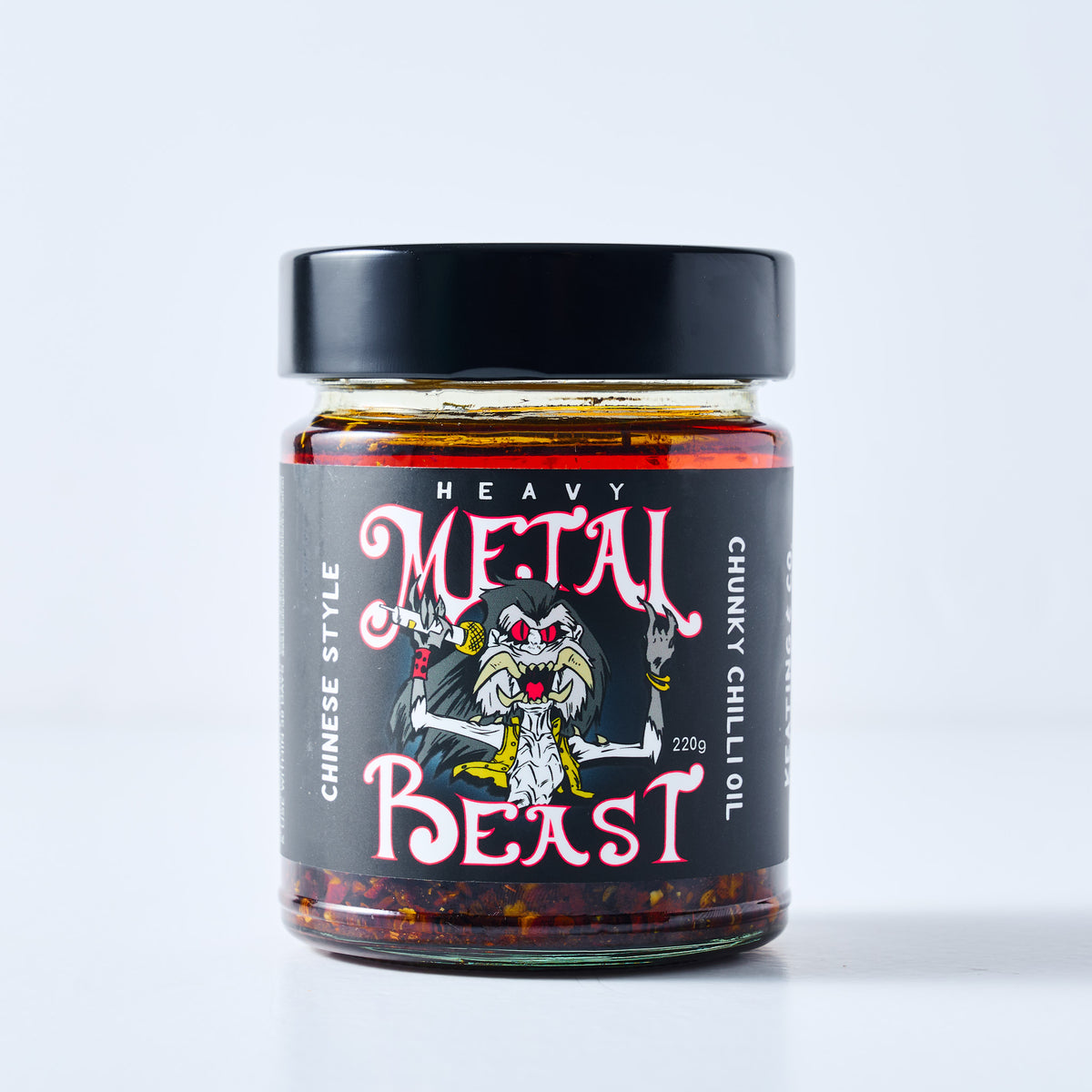 Heavy Metal Beast – Chunky Chili Oil (Chinese Stijl)