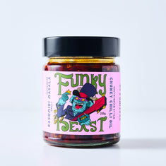 Funky Beast – Masala Chunky Chili Oil (Zuid-Indiase)